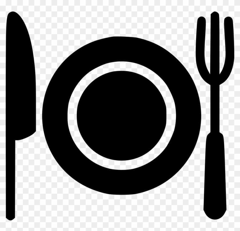 Plate With Fork And Knife Comments - Circle #699294