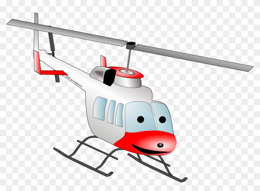 Cartoon Bell Helicopter - Animated Image Of Helicopter #699428