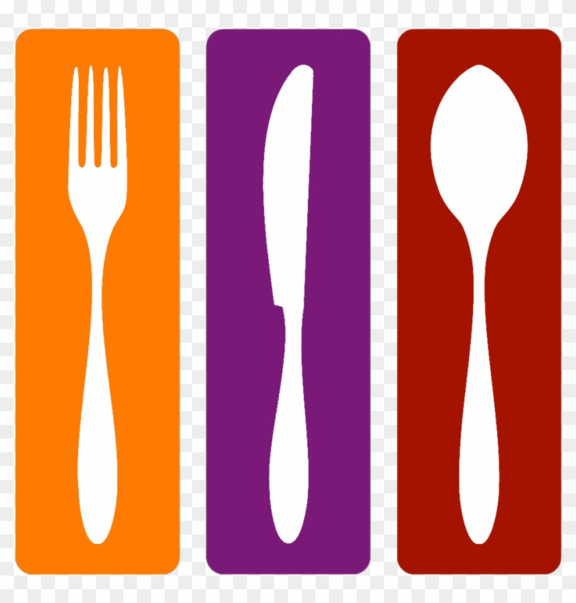 Knife Fork Spoon Cutlery Clip Art - Logos Cuchara Cuchillo Y Tenedor Vector #699501