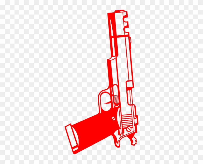 Gun Clip Art Vector Online Royalty Free & Public Domain - Reload Gun Black.png Tile Coaster #699671