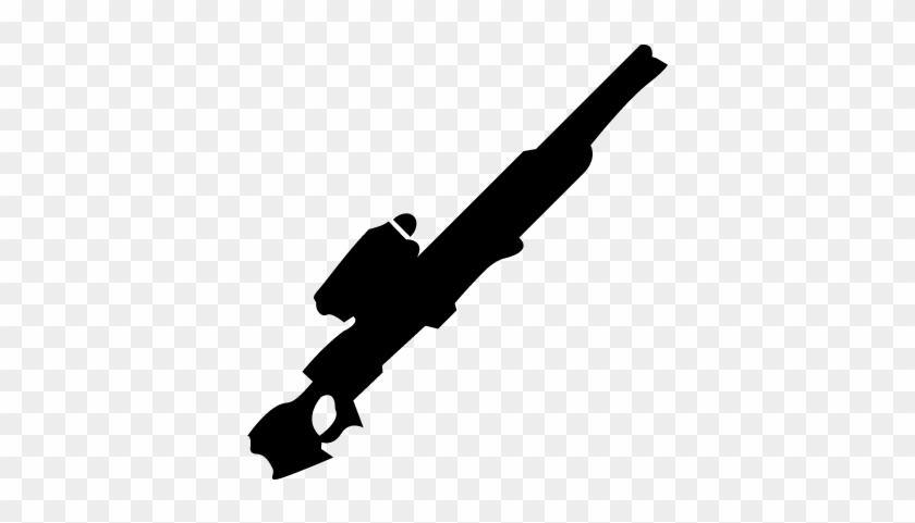 Sniper Gun Silhouette Vector - Snipers Guns Of 1850 Year Before #699690