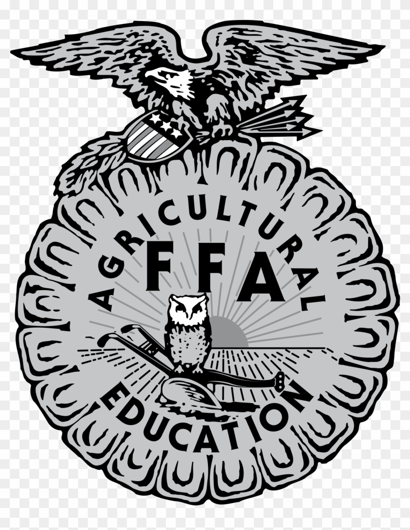 Ffa Logo Png Transparent - Black And White Ffa Emblem #699749