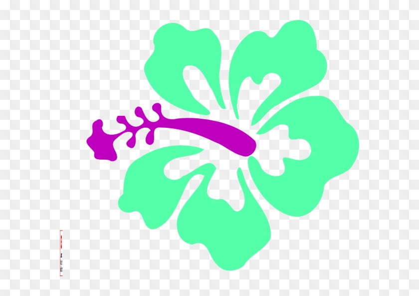 This Free Clip Arts Design Of Coral Hibiscus - Hibiscus Clip Art #699781