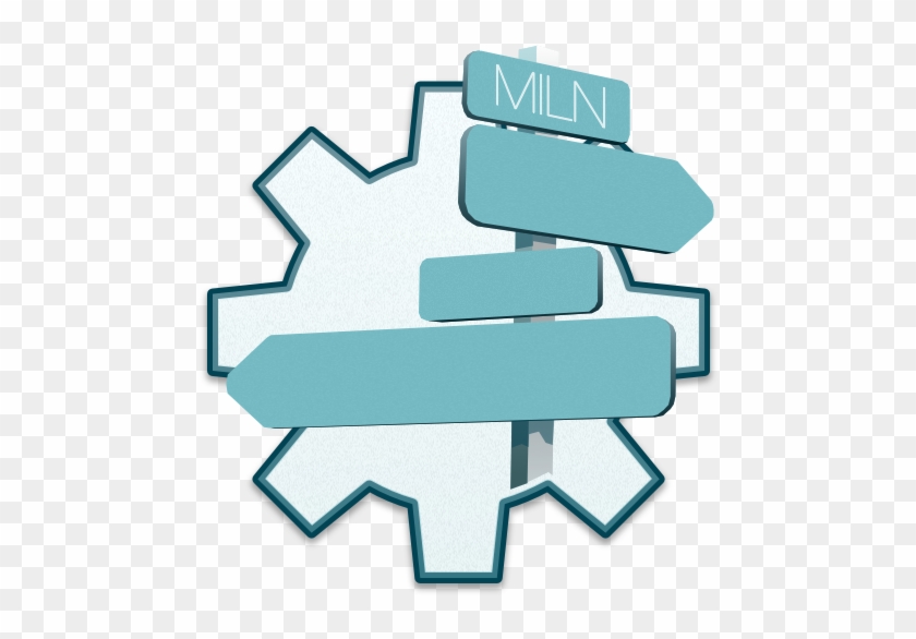 Miln Signpost - Cog Icon #699844