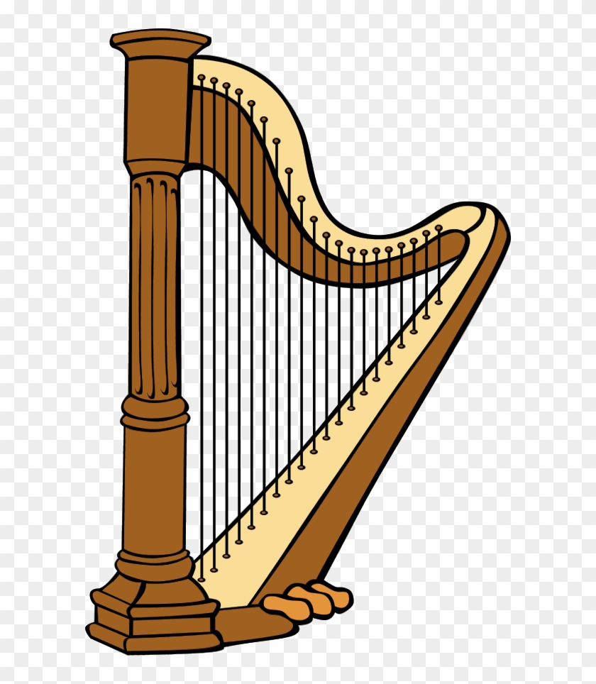 1 - Harp Clipart #699971