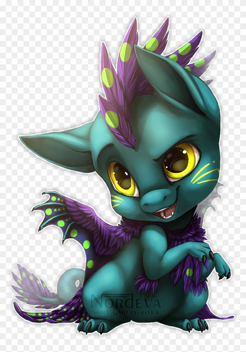 Chibi Valkyrie By Nordeva - Cute Dragon Drawings #700016