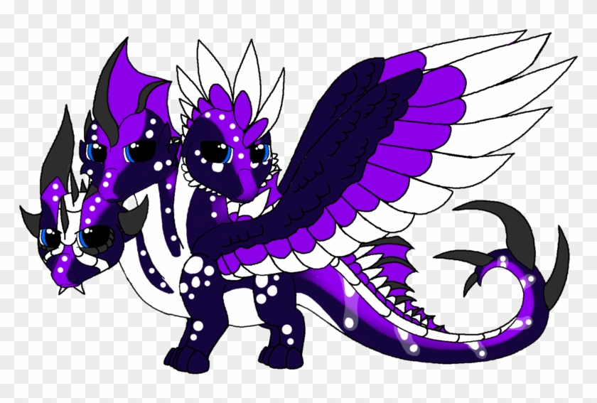 Hydratamer Hydra Baby Dragon By Stephdragonness - Purple Baby Dragon Png #700021