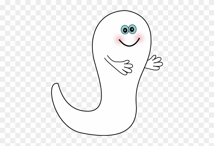 Cute Ghost - Ghost With Blue Eyes #700098