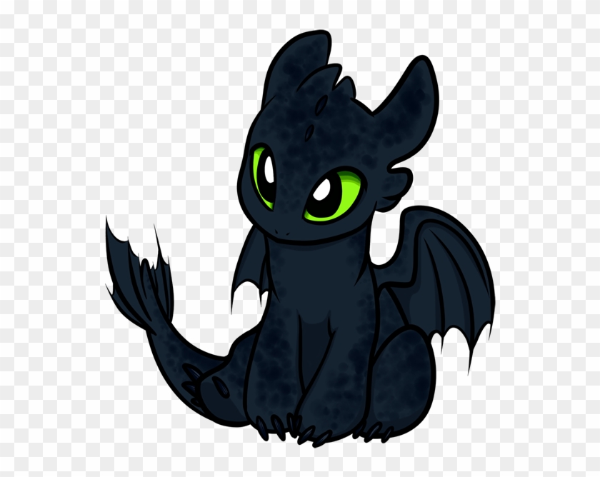 Chibi Nightfury By Gryphonworks - Chibi Night Fury #700103