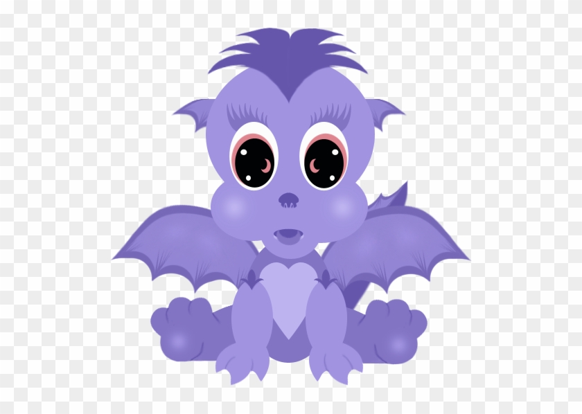 Baby Dragons Â€“ Umay Graphics - Baby Purple Dragon Clipart #700147