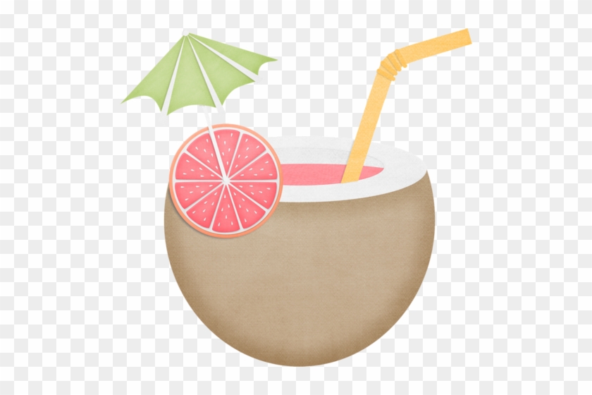 Cocoanut Drink - Hawaii Aloha Coconut Clipart Png #700148