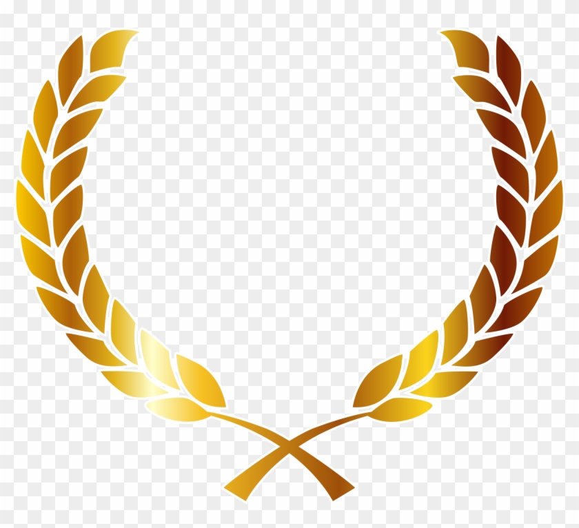 Laurel Wreath Bay Laurel Euclidean Vector Clip Art - Golden Laurel Wreath Png #700175