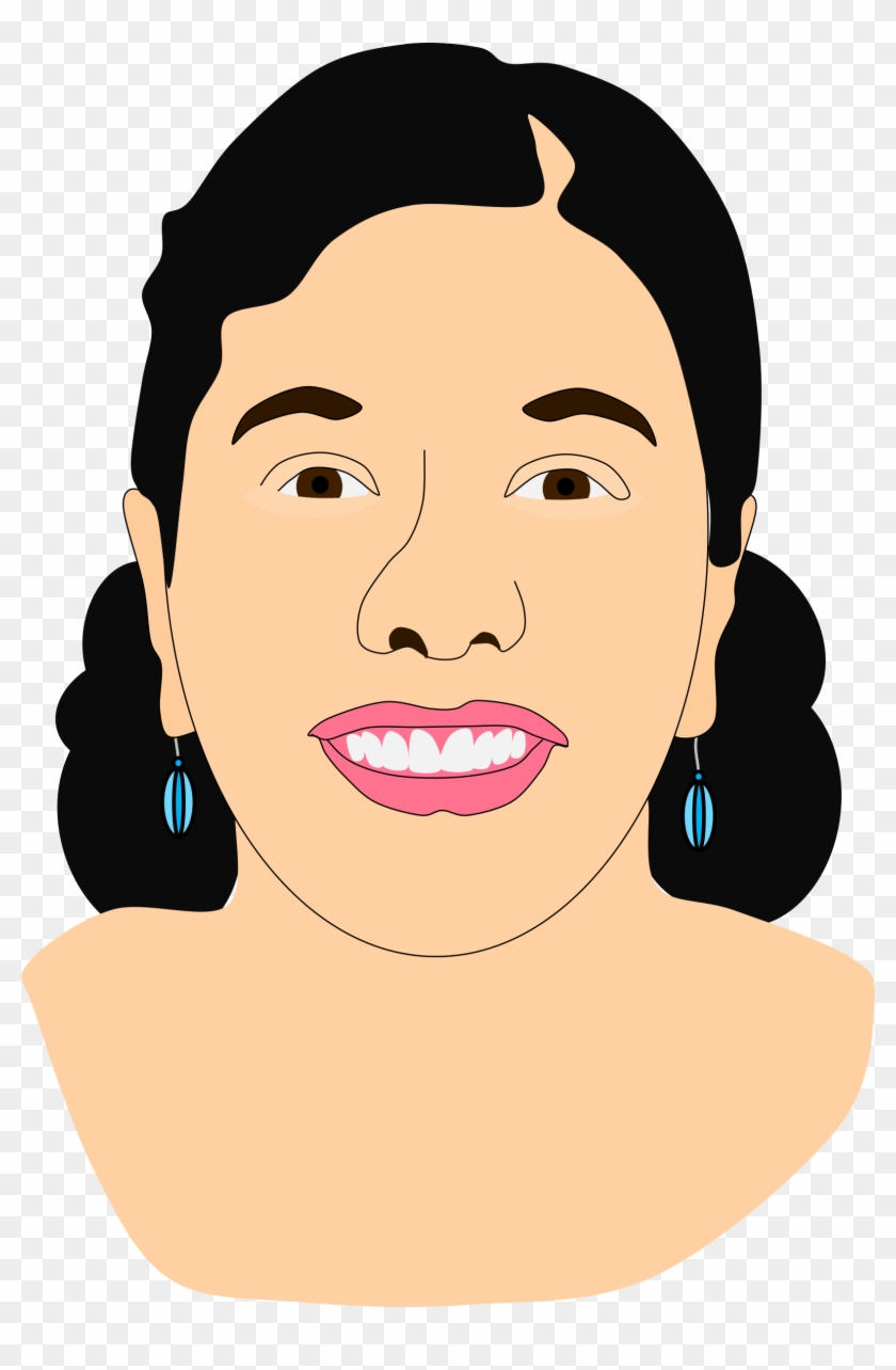 Asian Cartoon Face 3, Buy Clip Art - Cartoon Asian Indian #700237