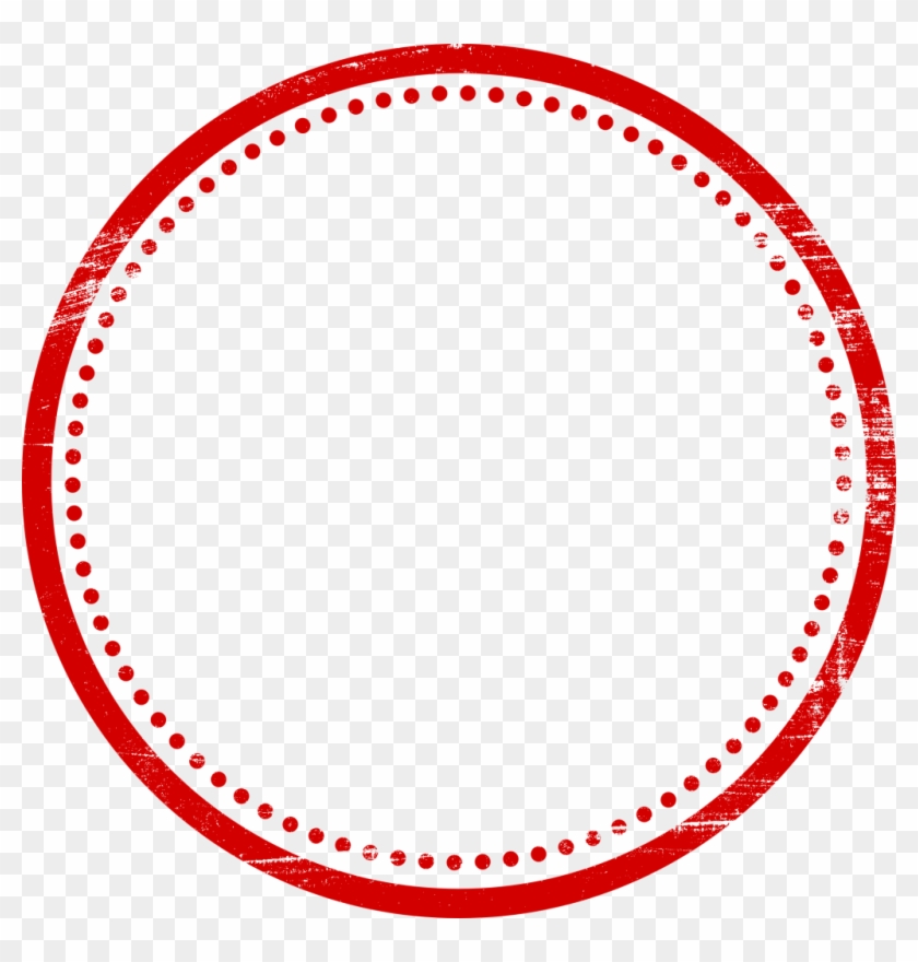 20 Red Empty Stamp Vector - Stamp Clipart Png #700281