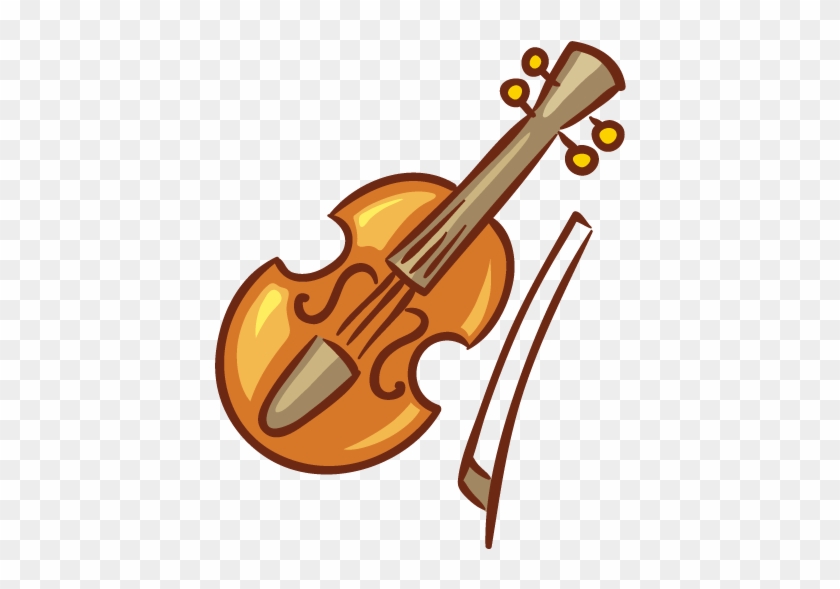 Bass Violin Violone Viola Cello - Violin Cartoon #700341