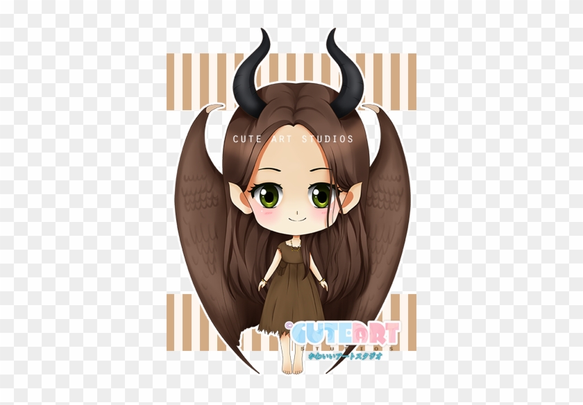 Young Maleficent Chibi By Crowndolls On Deviantart - Maleficent Chibi Cute #700369