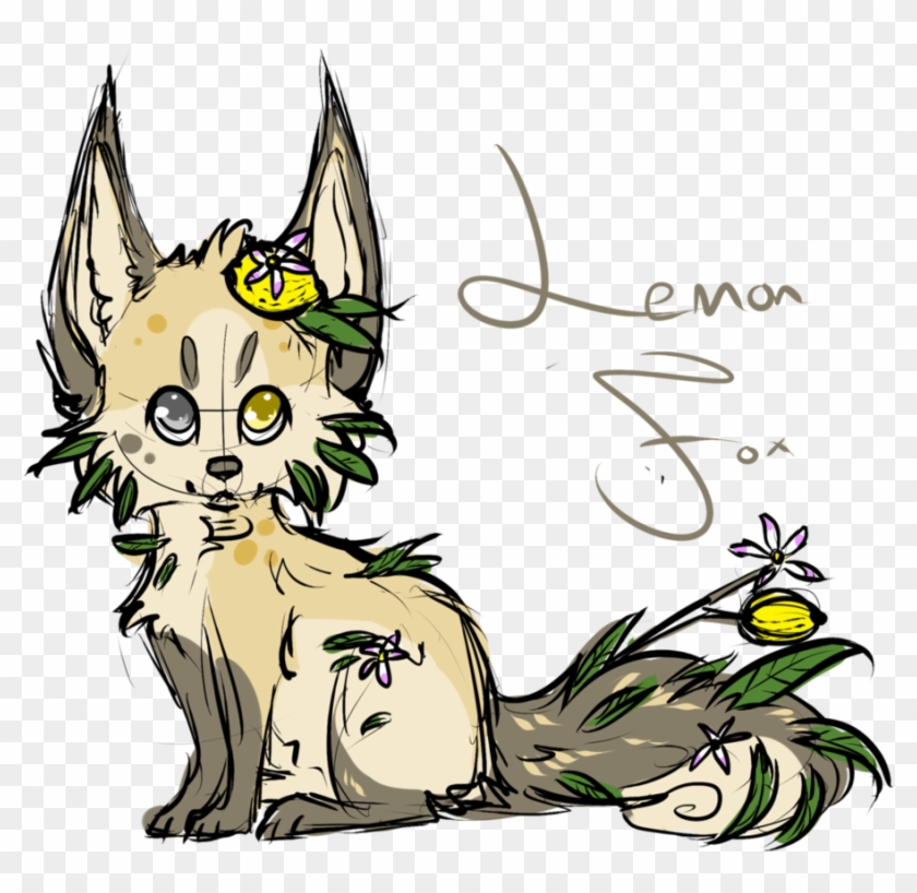 Lemon Fox By Pheasant-fox - Cartoon #700378