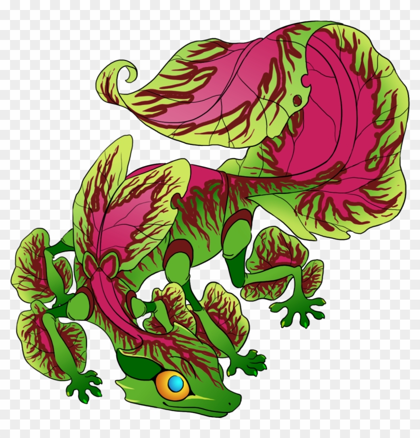 Leaf Gecko Contest By Kcdragons-dbtyq3k - Watermelon Coleus #700435