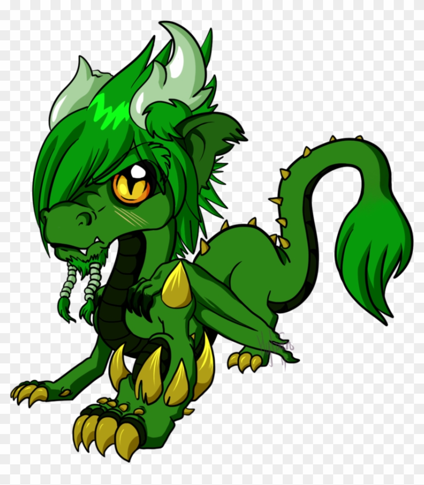 Chibi Ryouka Dragon By Chibi Chinese Dragon - Imagenes De Dragones Chibis #700482