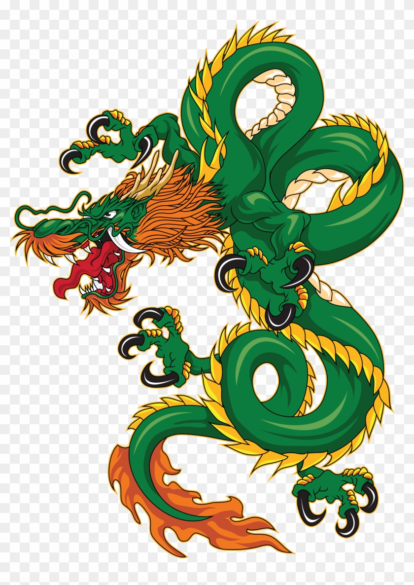 Chinese Dragon Tattoo - Chinese Dragon #700494