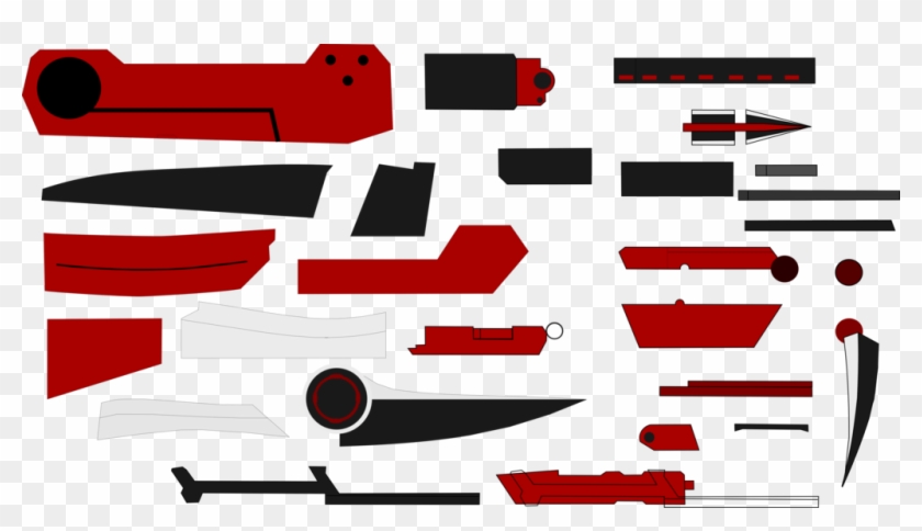 Crescent Rose All Piece By Ted The Anbunymous - Crescent Rose All Piece By Ted The Anbunymous #700503