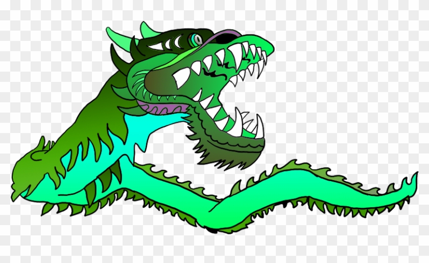 Green Chinese Dragon - Chinese Dragon #700512