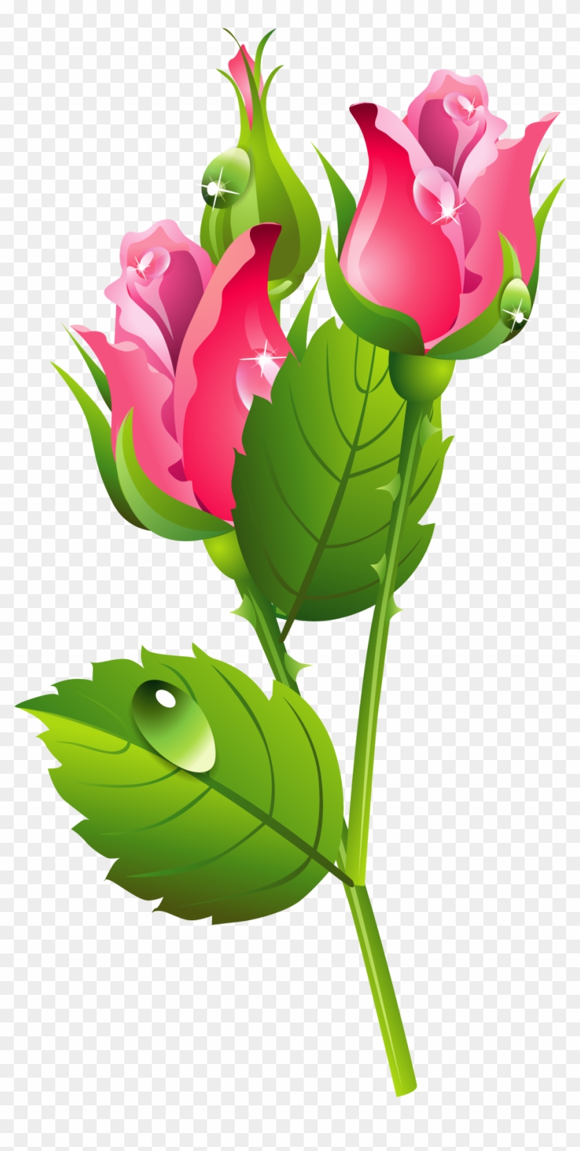 ༺♛ Christine Staniforth ♛༻ - Rose Flower Sticker #700564