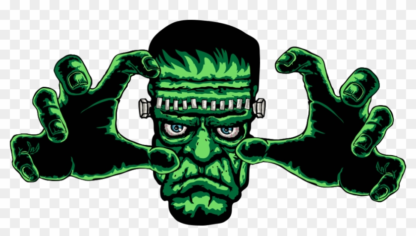 Frankenstein's Monster Zombie - Cartoon Zombie Vector Free #700615
