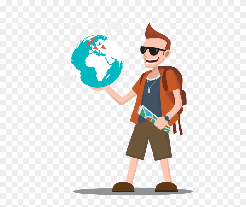 Waytostay Travel Safe - Traveling Vector Png #700645