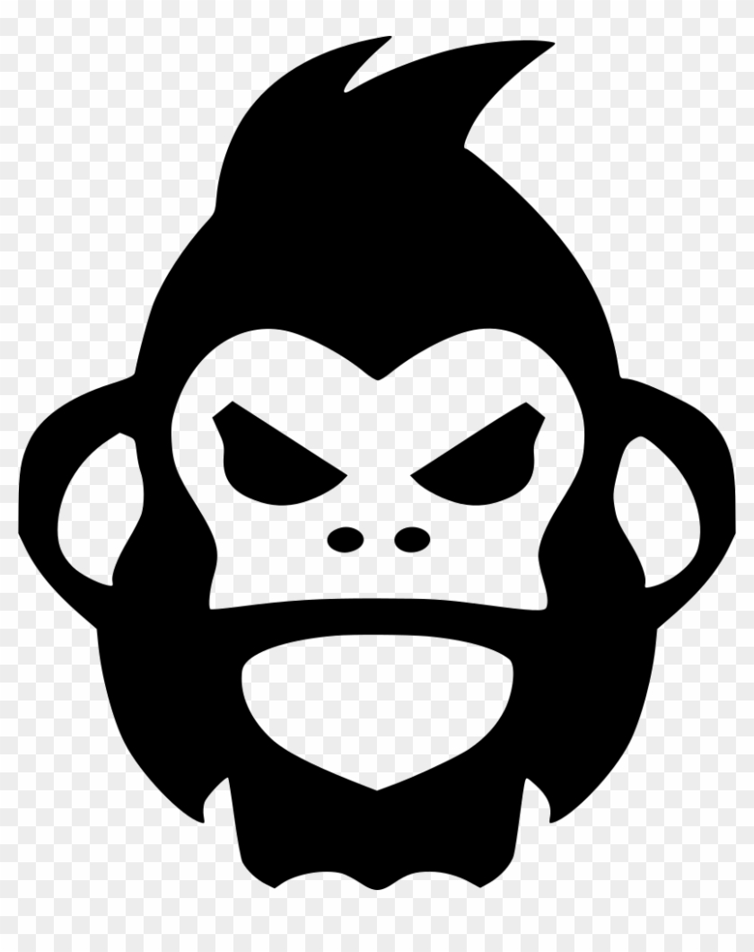 Angry Gorilla Monkey Rage Comments - Gorilla Icon #700975
