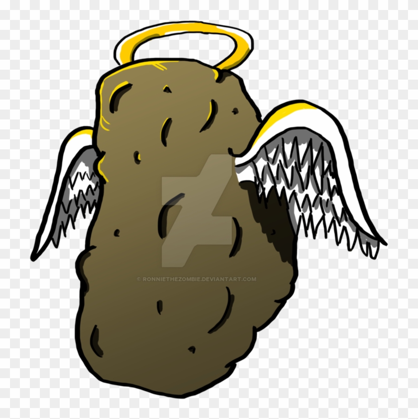 Holy Potato T-shirt Design By Ronniethezombie - Illustration #700981