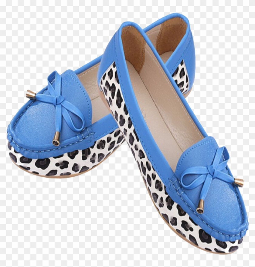Flats Shoes Png Clipart - Leopard Print Women Ladies Flats Casual Faux Leather #700986