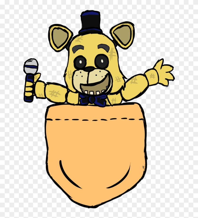 Fnaf Golden Freddy Design 1 By Literalilli - Five Nights At Freddy's #701007