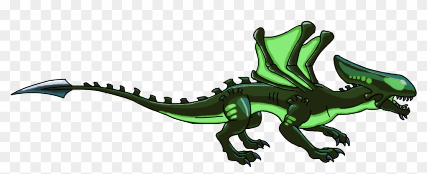 Xenomorph Clipart Dragon - Dragonvale Halloween Dragons #701025