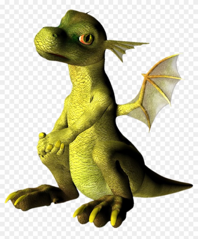 Green Dragon Clipart Download - Dragon Png Transparent #701068