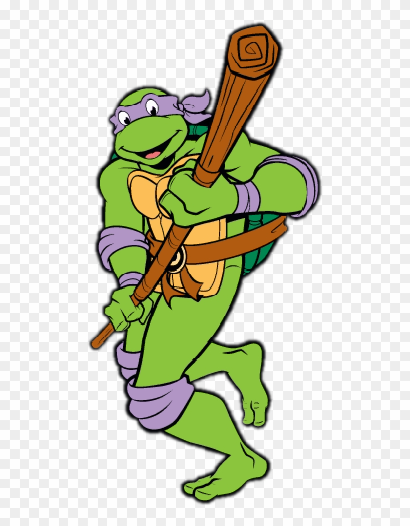 Cartoon Characters - Teenage Mutant Ninja Turtles Cartoon Donatello #701104