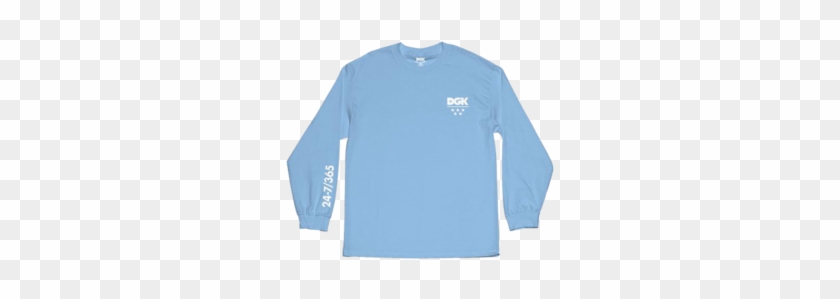 24-7/365 Mens Long Sleeve Tee Blue - Long-sleeved T-shirt #701125