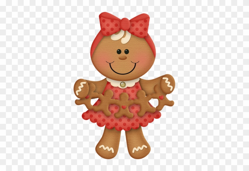 Cute Gingerbread Girl Clipart - Gingerbread Clip Art #701173