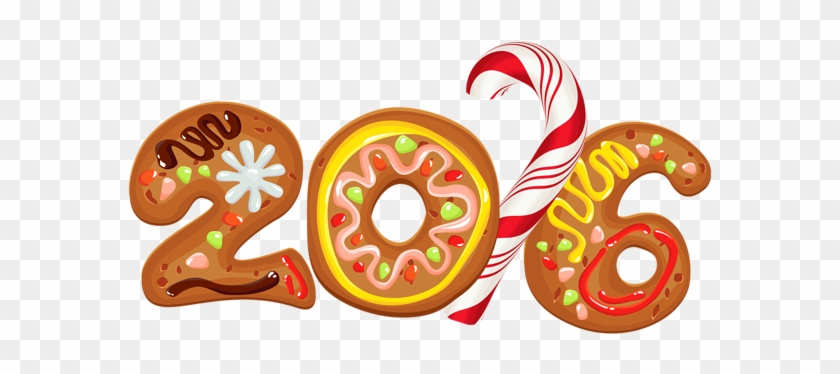 2016 Cookie Style Png Clipart Image - Christmas 2016 Png #701209