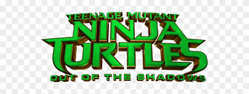 Autour - Teenage Mutant Ninja Turtles Out Of The Shadows Logo #701237