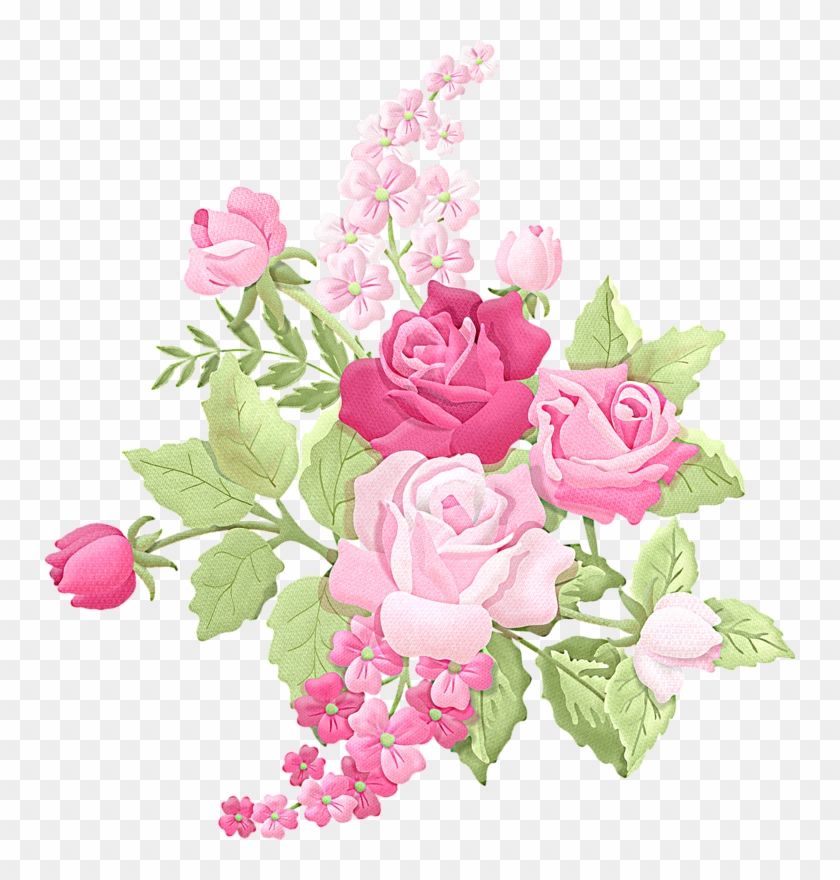 Romance Roses Collection - Elegant Flower Bouquet Vector #701239