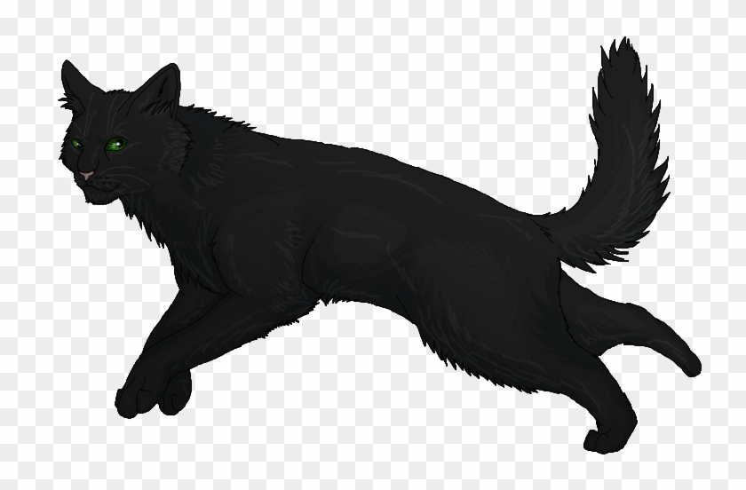 Black Cat Warriors Hollyleaf Clip Art - Black Cat Warriors Hollyleaf Clip Art #701288