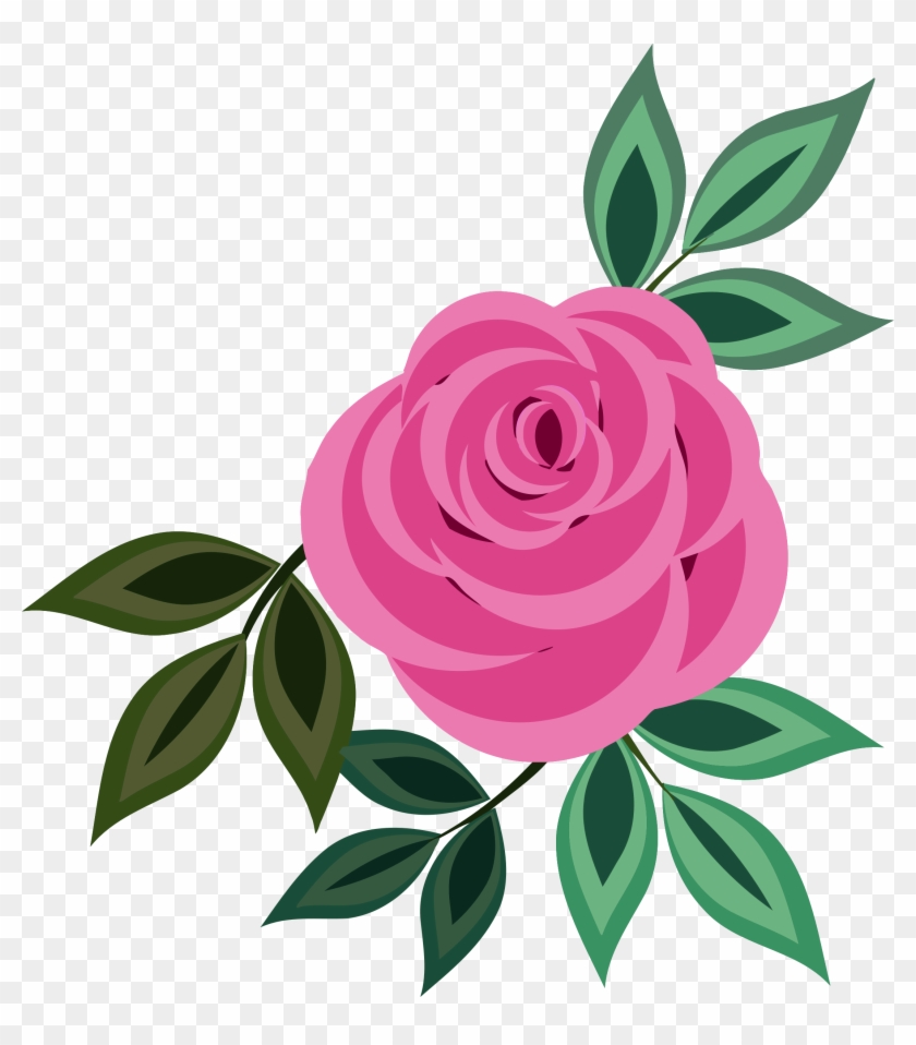 Rose 20 - Pink Rose Rose Clipart #701306