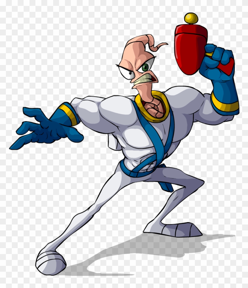 Earthworm Jim By Zeefster-d46dp3z By Batkong40 - Earthworm Jim #701356