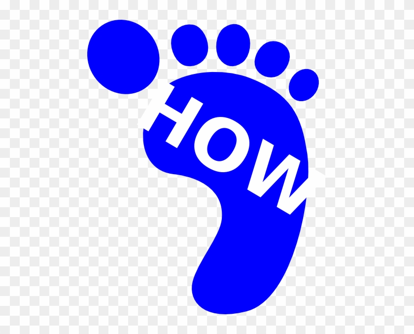 Free Right Footprint Clipart - Free Right Footprint Clipart #701372
