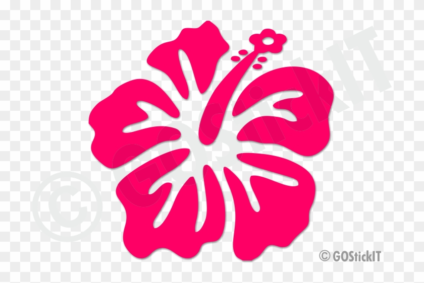 Cartoon Pink Hibiscus Flower Pictures To Pin On Pinterest - Hibiscus Flower Design #701646
