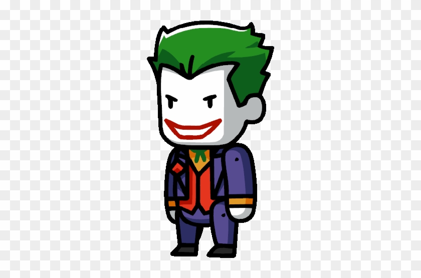 Joker - Batman Scribblenauts Png #701678