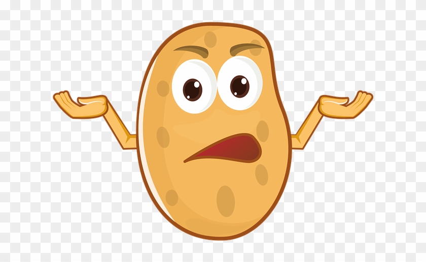 Cartoon Potato Character Comic Food Hot Lu - Potato #701745