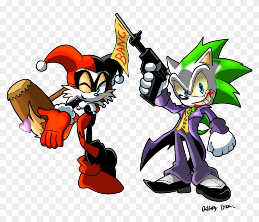 Why So Serious Sonic By Nextgrandcross - Scourge The Hedgehog Joker #701801
