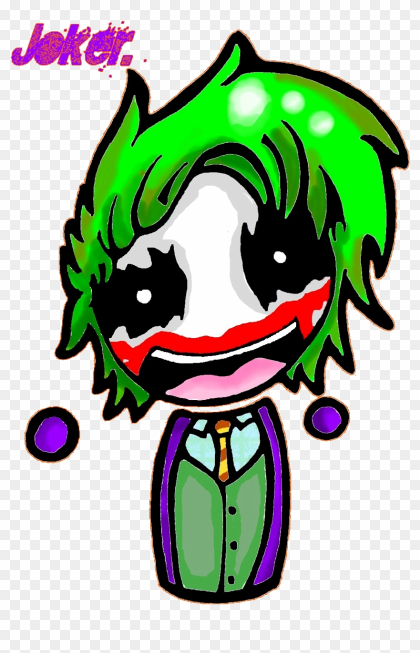 Hoppybadbunny 61 11 Joker Chibi - Drawing #701804